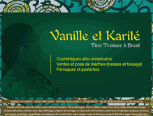 Tablet Screenshot of coiffure-afro.net